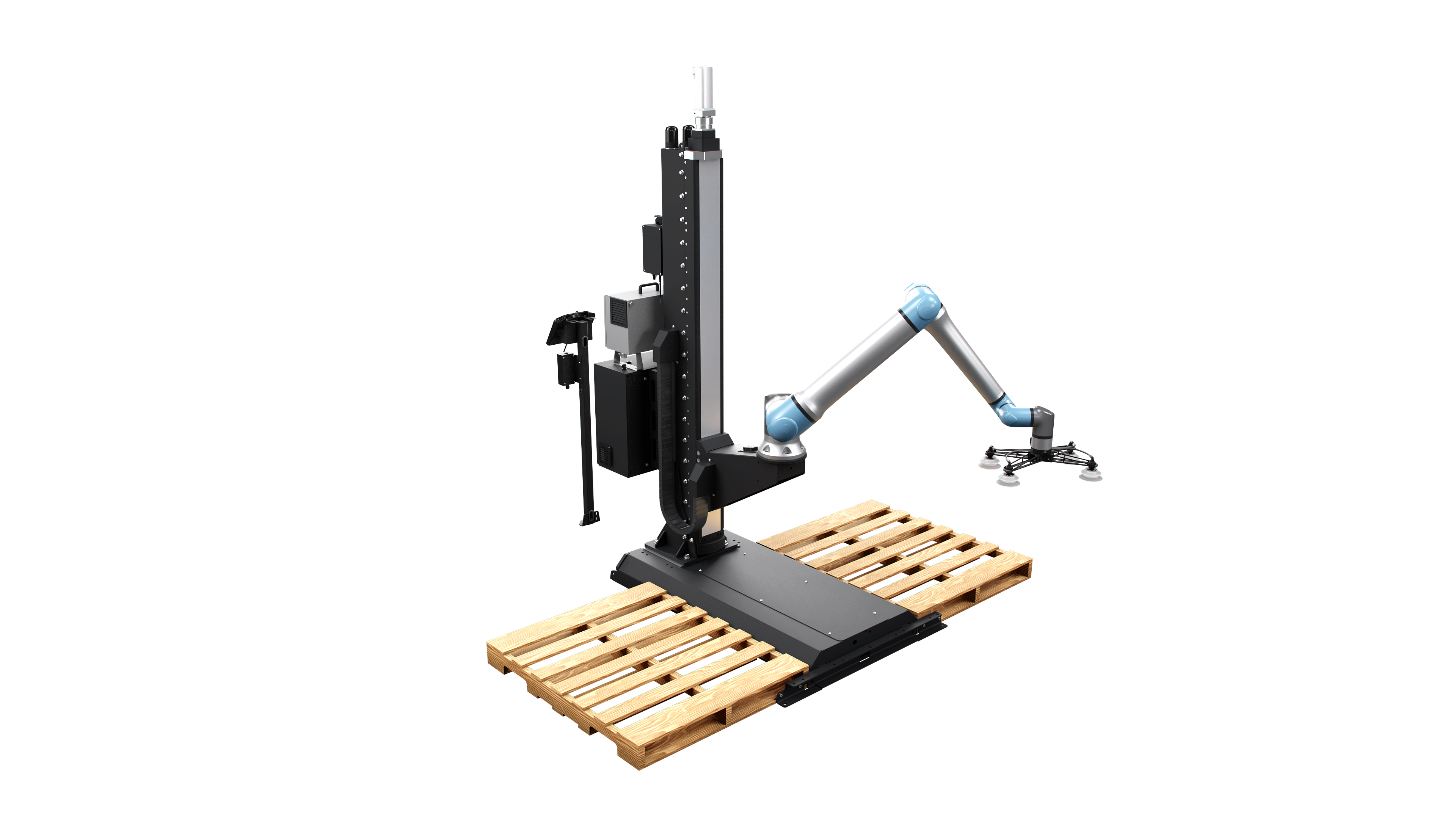 Automated Palletizing Solutions with Robotic Palletizers - Robotiq