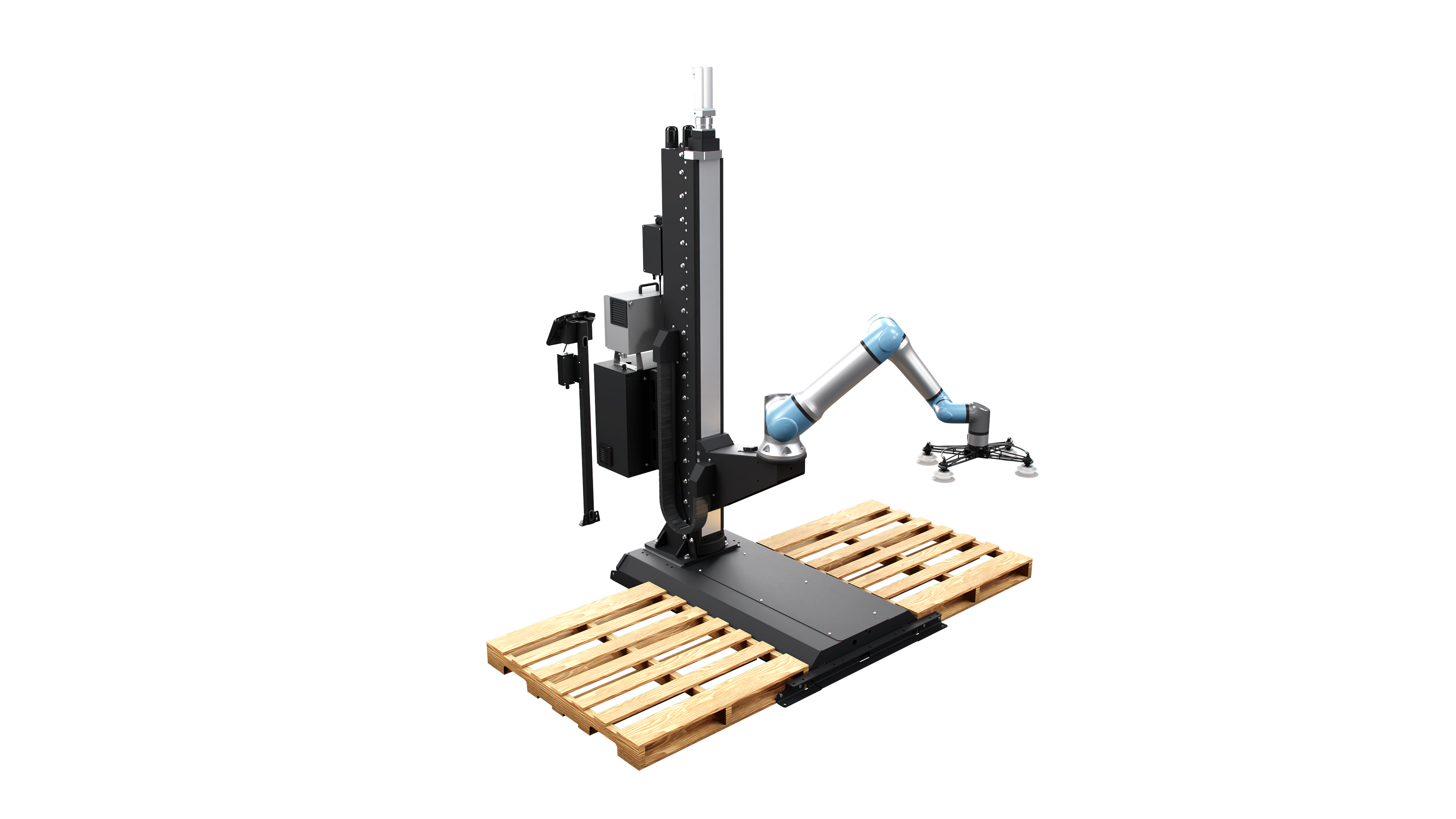 Automated Palletizing Solutions with Robotic Palletizers Robotiq