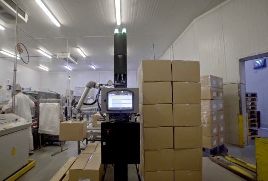 Soluzione di pallettizzazione Robotiq in azione presso il Gruppo Valero