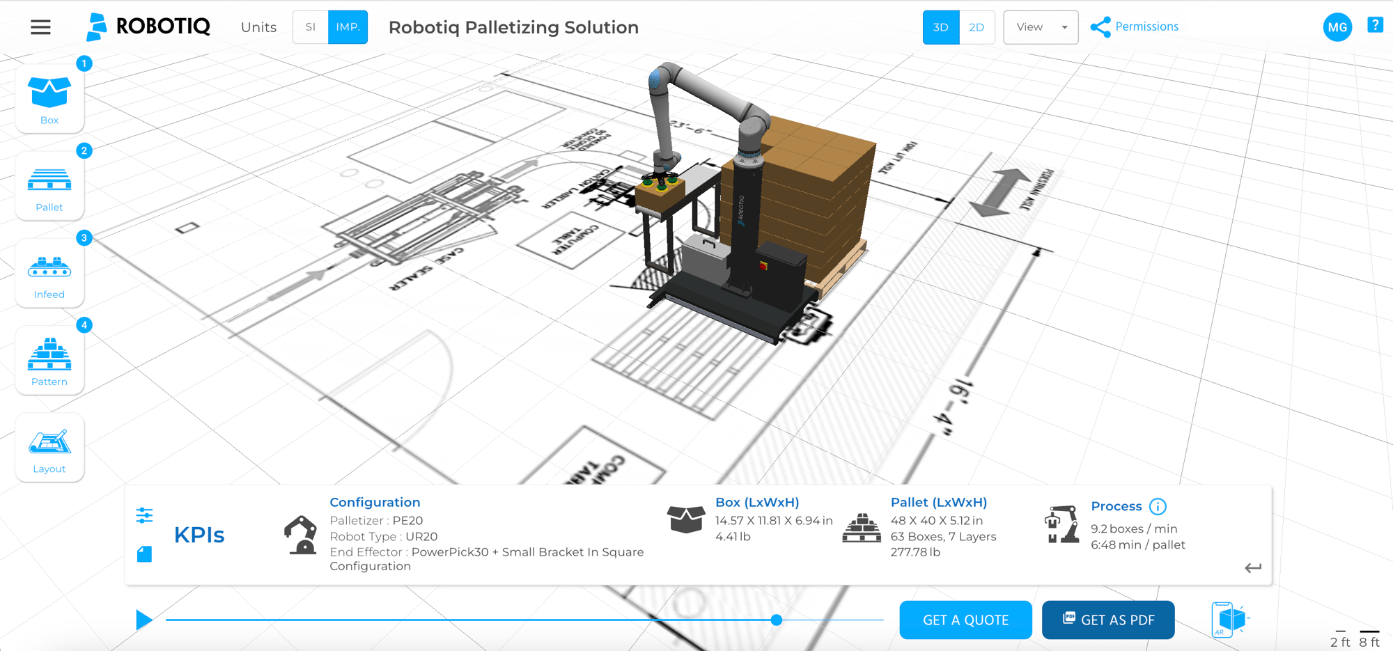 PAL-Webpage-Configurator-Layoutplan